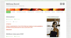 Desktop Screenshot of dieteticienne-borrel.com